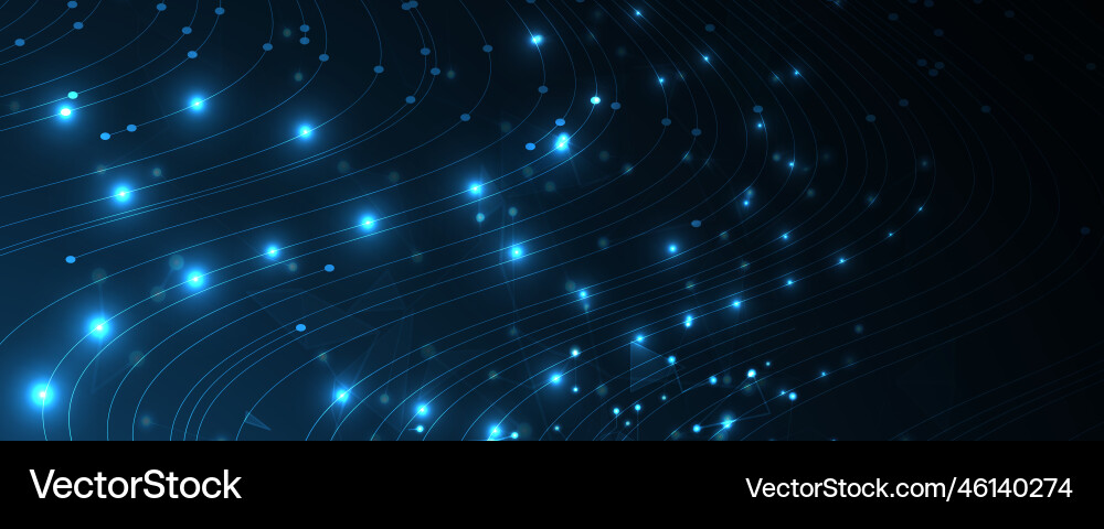 Technology data background idea of global Technology data background idea of global vector image