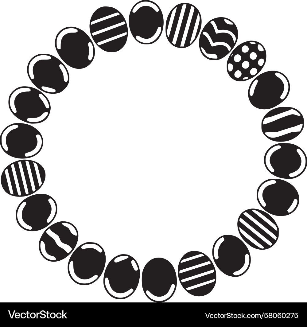 Circular Abstract Pattern Vector Image