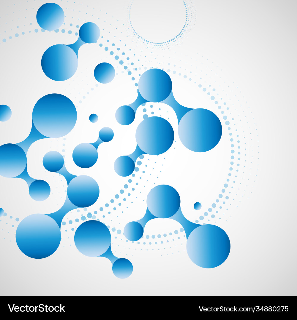 Connect network dot background line tech Connect network dot background line tech vector image