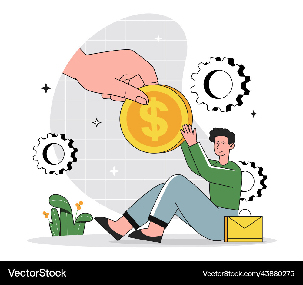 Incentive program concept Incentive program concept vector image