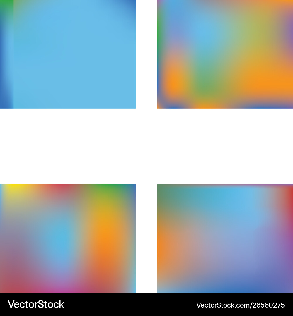 Smooth gradient mesh Vector Image