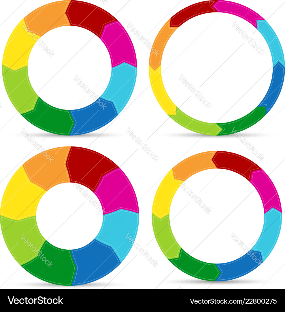 Stylish circular arrow graphics Stylish circular arrow graphics vector image