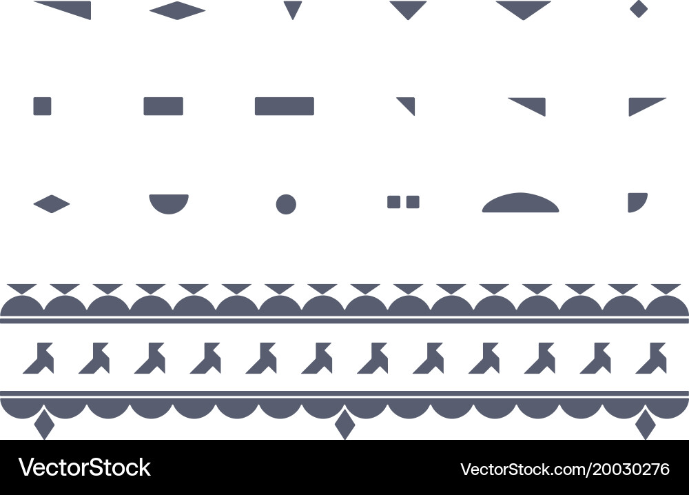 Set of decorative border frames Vector Image
