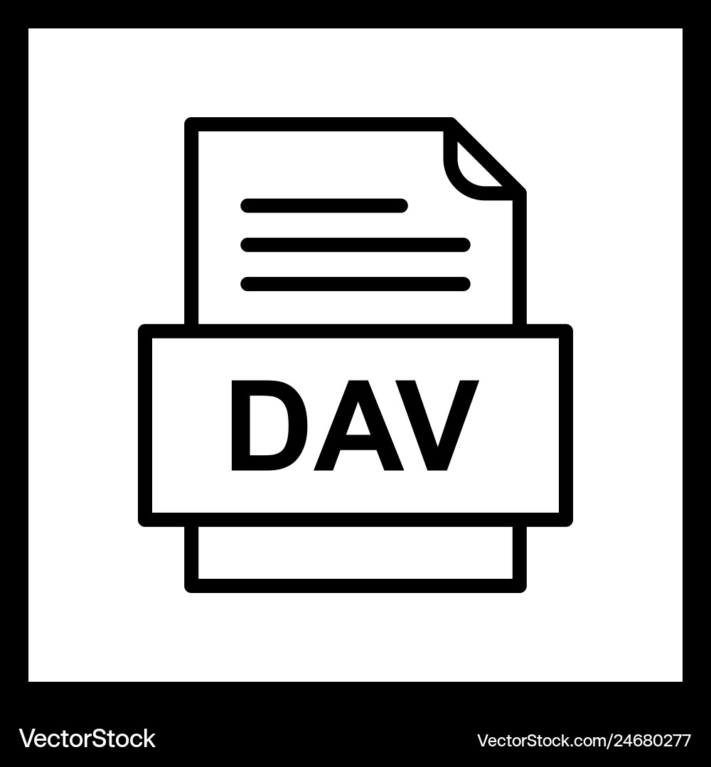 Dev file document icon Vector Image