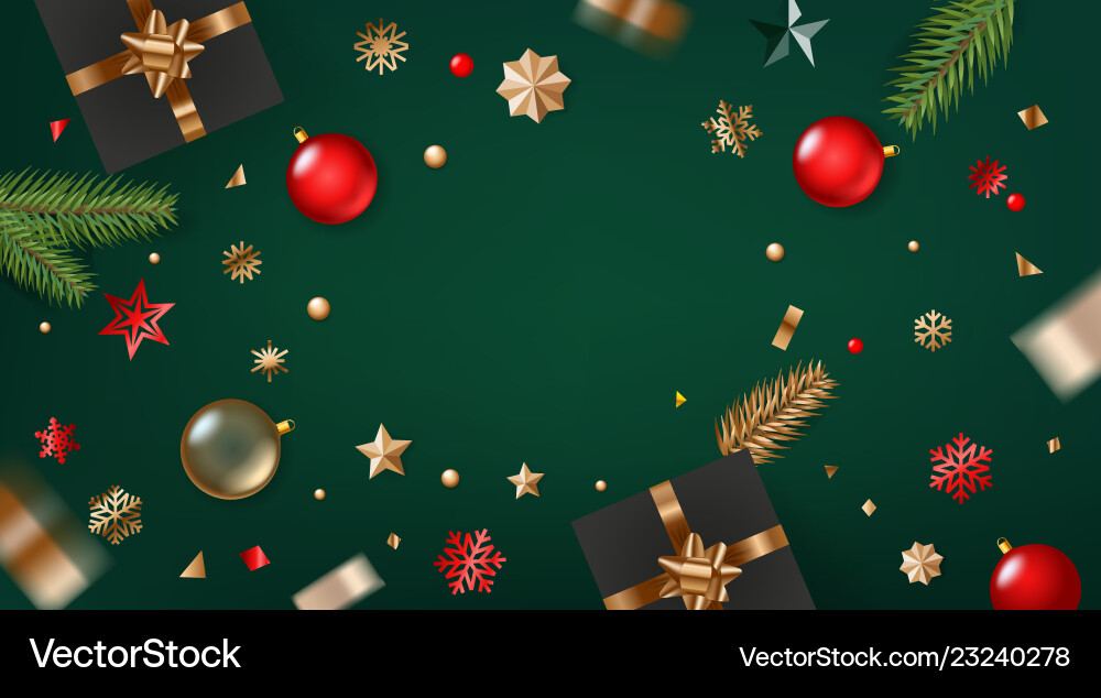 Holiday greeting frame banner with Holiday greeting frame banner with vector image