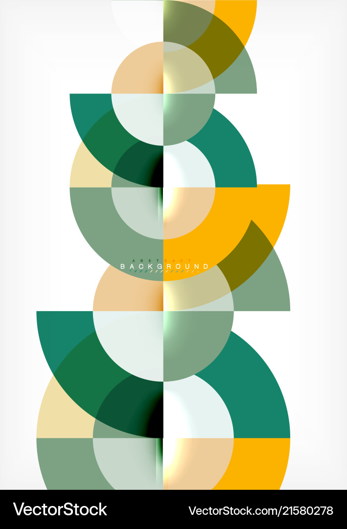 Minimal circle abstract background design Minimal circle abstract background design Vector Image