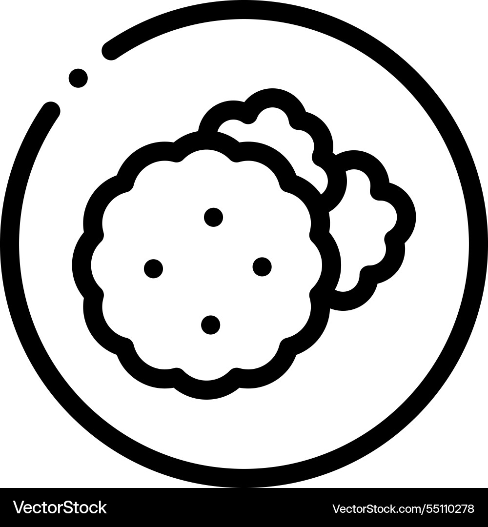 Multicooker icon thin linear style design Multicooker icon thin linear style design vector image