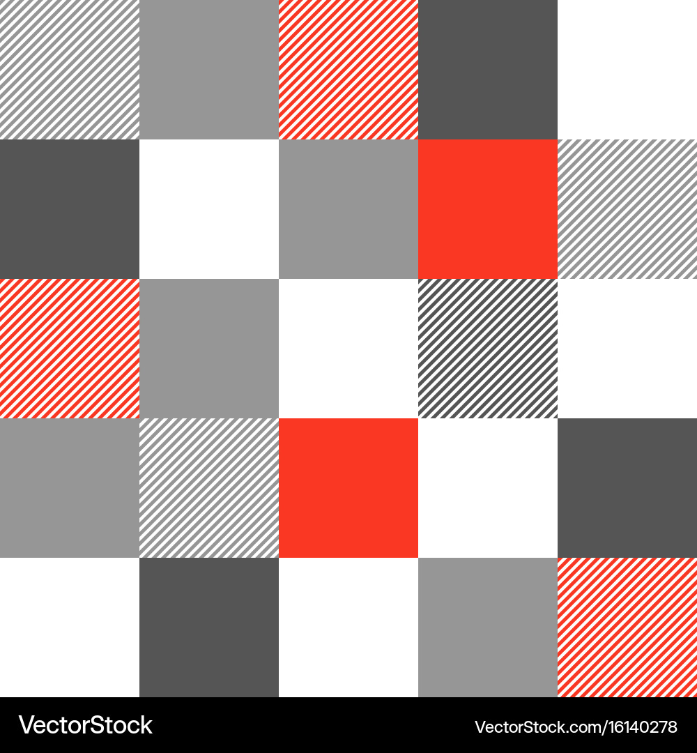 Seamless pattern with squares Vector Image