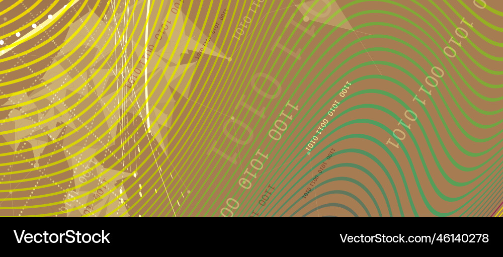 Technology data background idea of global Technology data background idea of global vector image