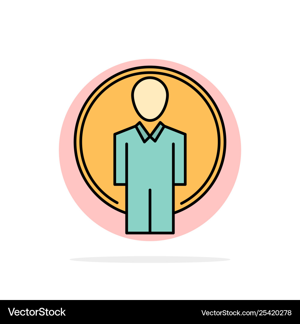 User id login image abstract circle background User id login image abstract circle background Vector Image