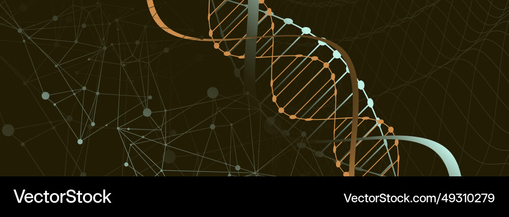 Hand gezeichnet dna abstrakte Molekül medizinische Wissenschaft Hand gezeichnet dna abstrakte Molekül medizinische Wissenschaft vektorbild