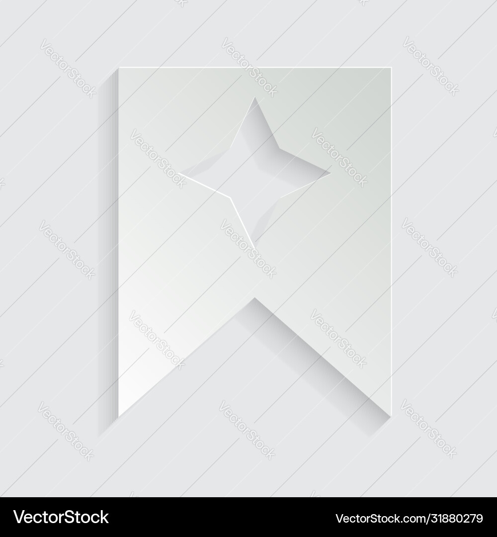 Paper favorite bookmark icon Lieblingssymbol Paper favorite bookmark icon Lieblingssymbol vektorbild