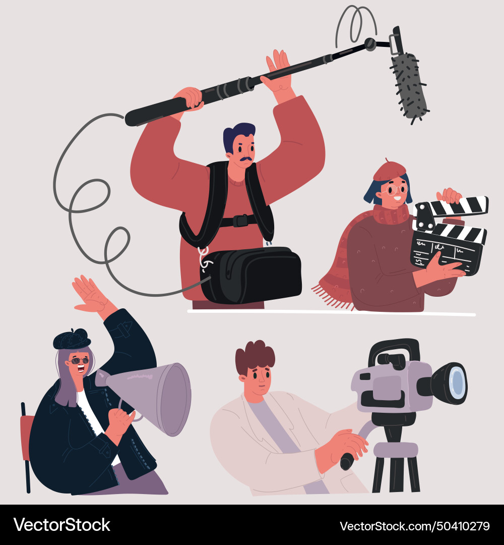 Video production Royalty Free Vector Image - VectorStock