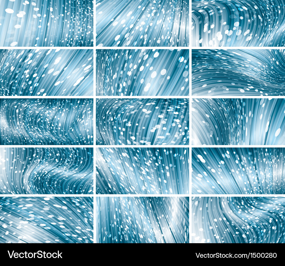 Abstract bokeh background set vector image