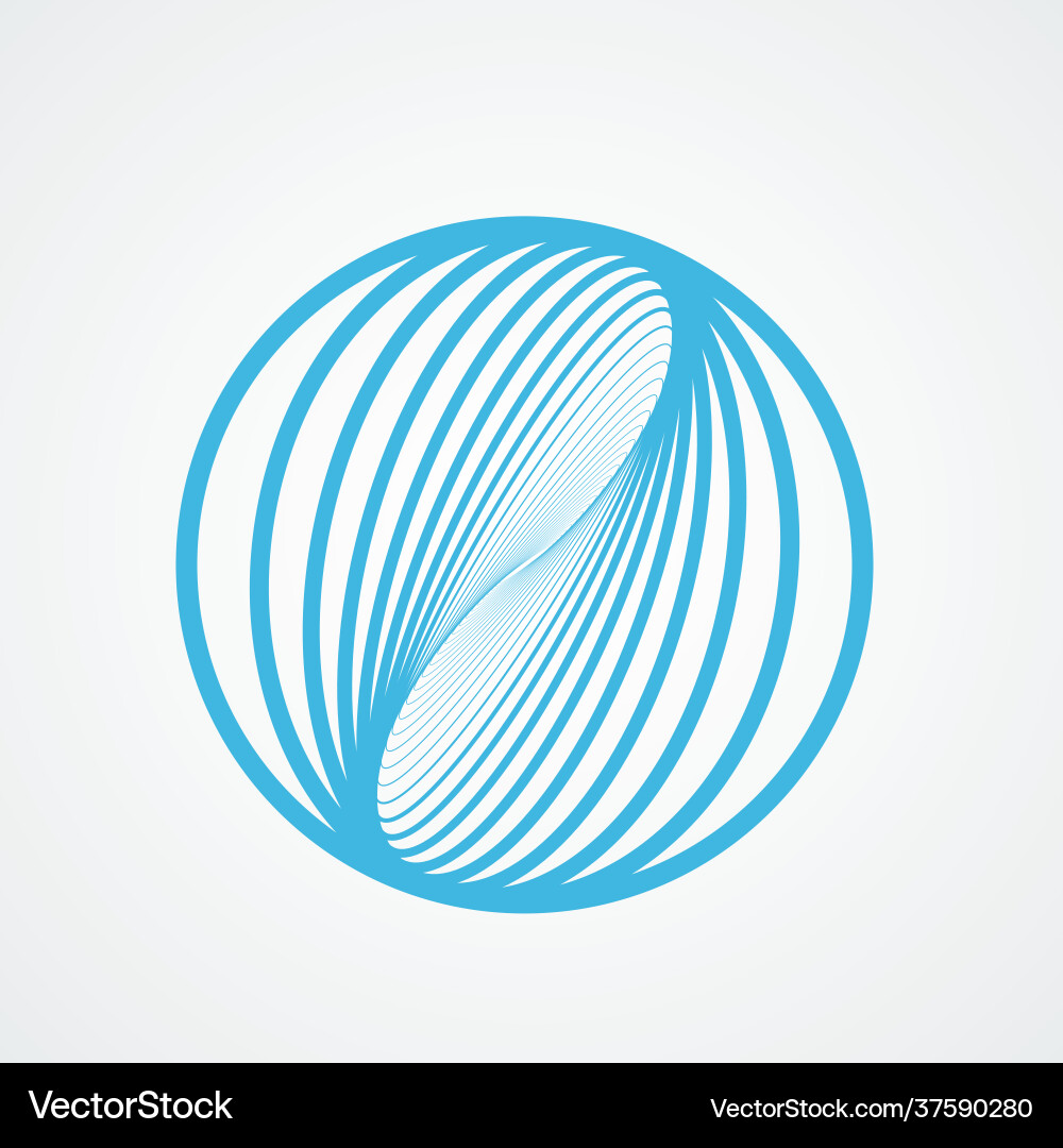 Design template with circle connect abstract Design template with circle connect abstract vector image