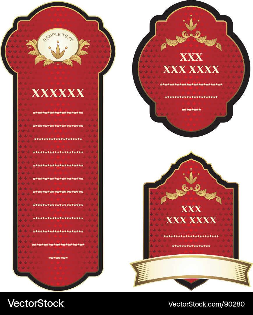 Label Vector Image