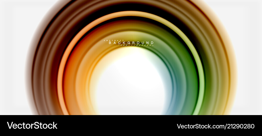 Rainbow fluid color line abstract background Vector Image