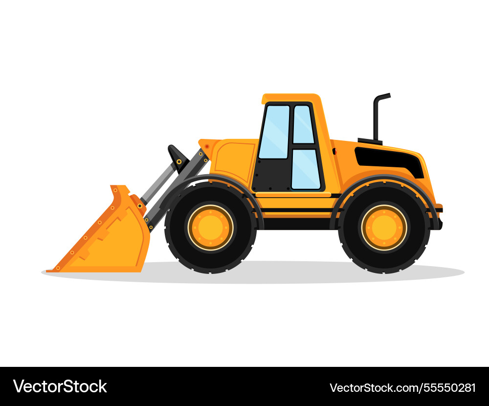 Equipment tractor Royalty Free Vector Image - VectorStock