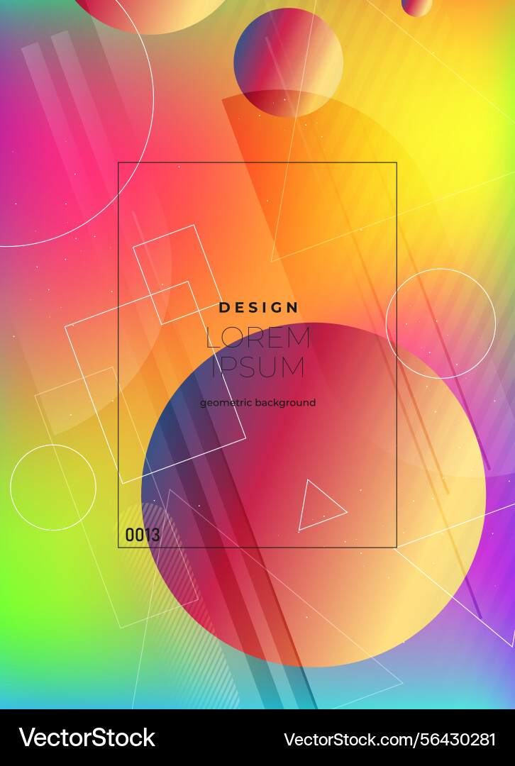 Flat minimal geometric background dynamic shapes Flat minimal geometric background dynamic shapes Vector Image