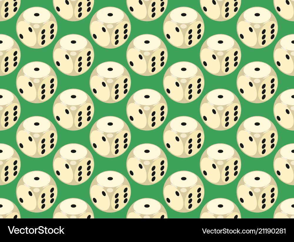 Seamless pattern with rounded assets vector image