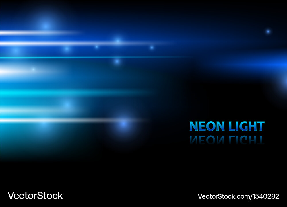 Dynamic Neon Abstract Background vector image