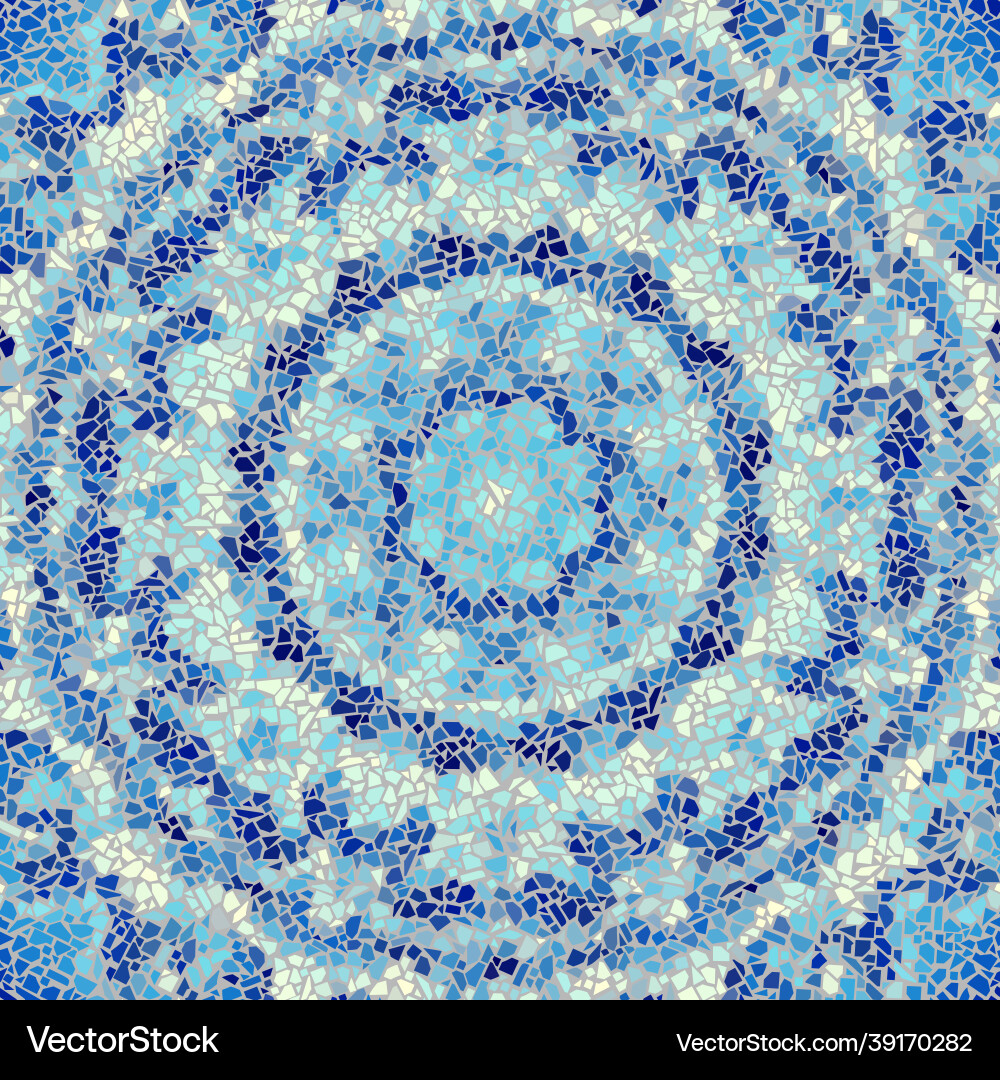 Seamless mosaic art pattern background Seamless mosaic art pattern background vector image