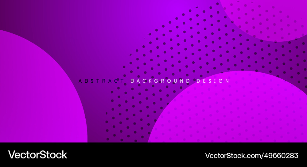 Abstract tech circles background Vector Image
