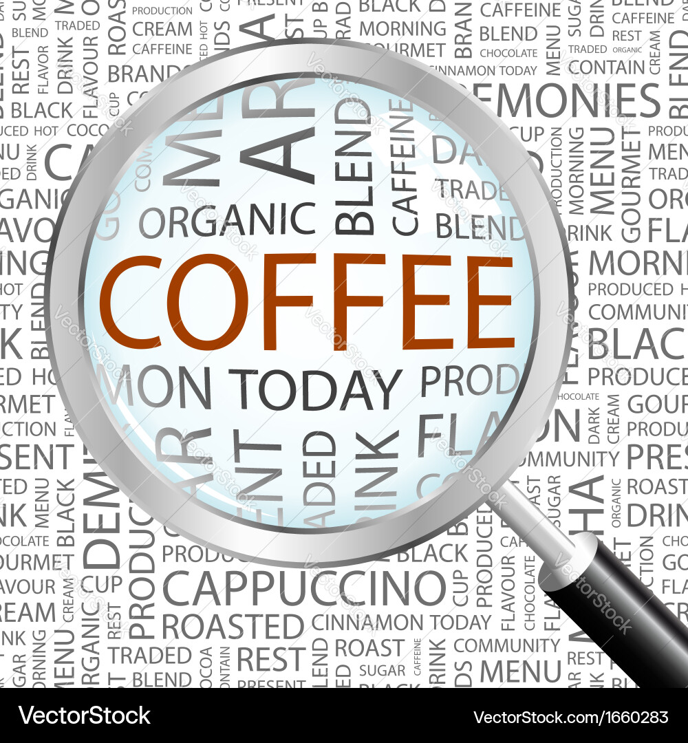 Coffee Royalty Free Vector Image - VectorStock