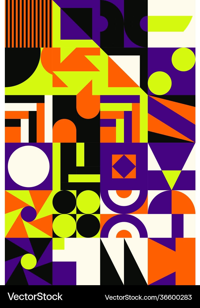 Deconstructed abstract pattern design Deconstructed abstract pattern design vector image