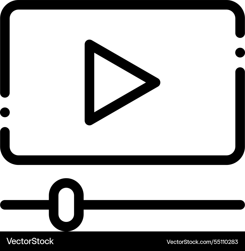 Multimeter icon thin linear style design isolated Multimeter icon thin linear style design isolated vector image