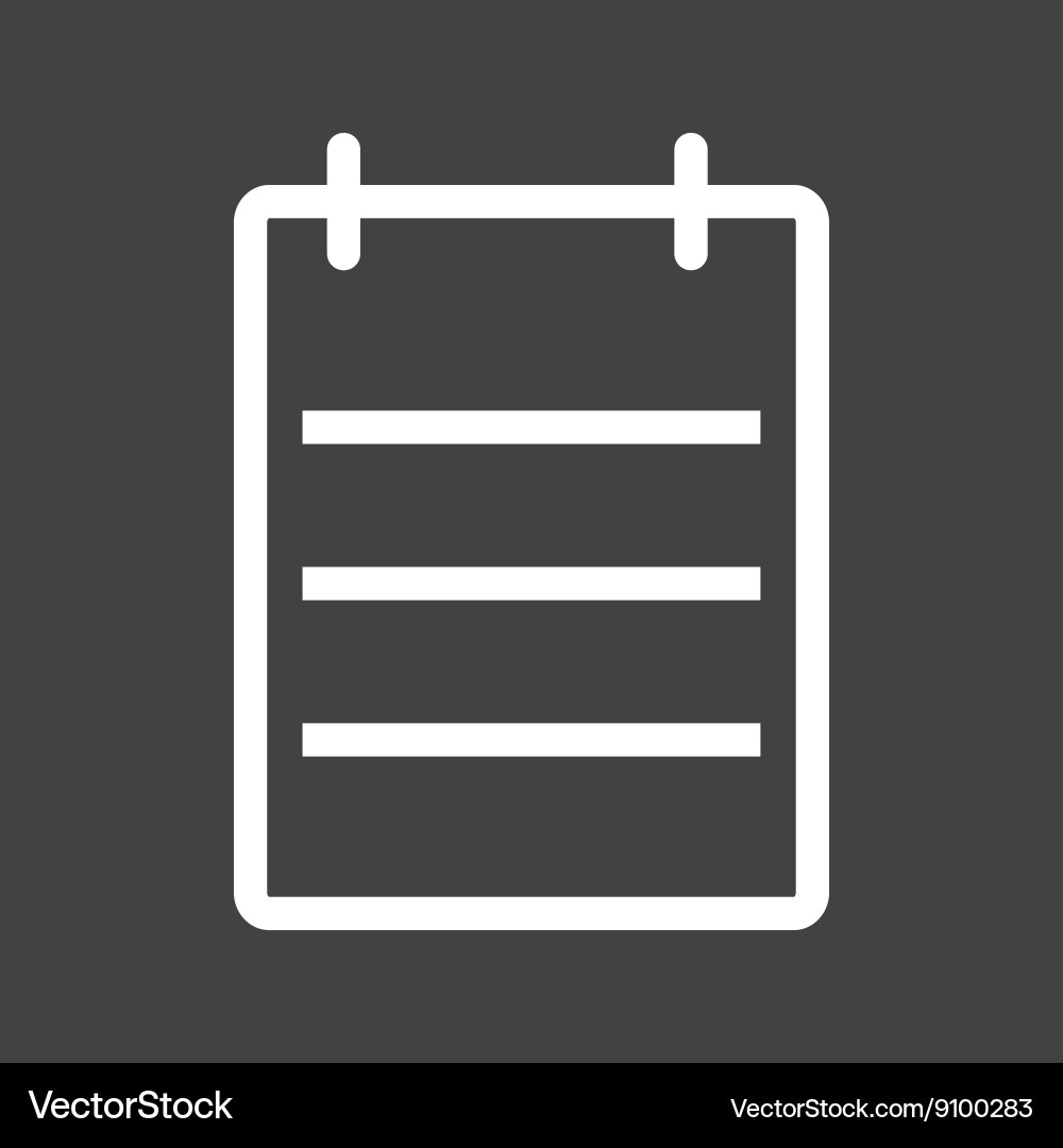 Notes Vector Image