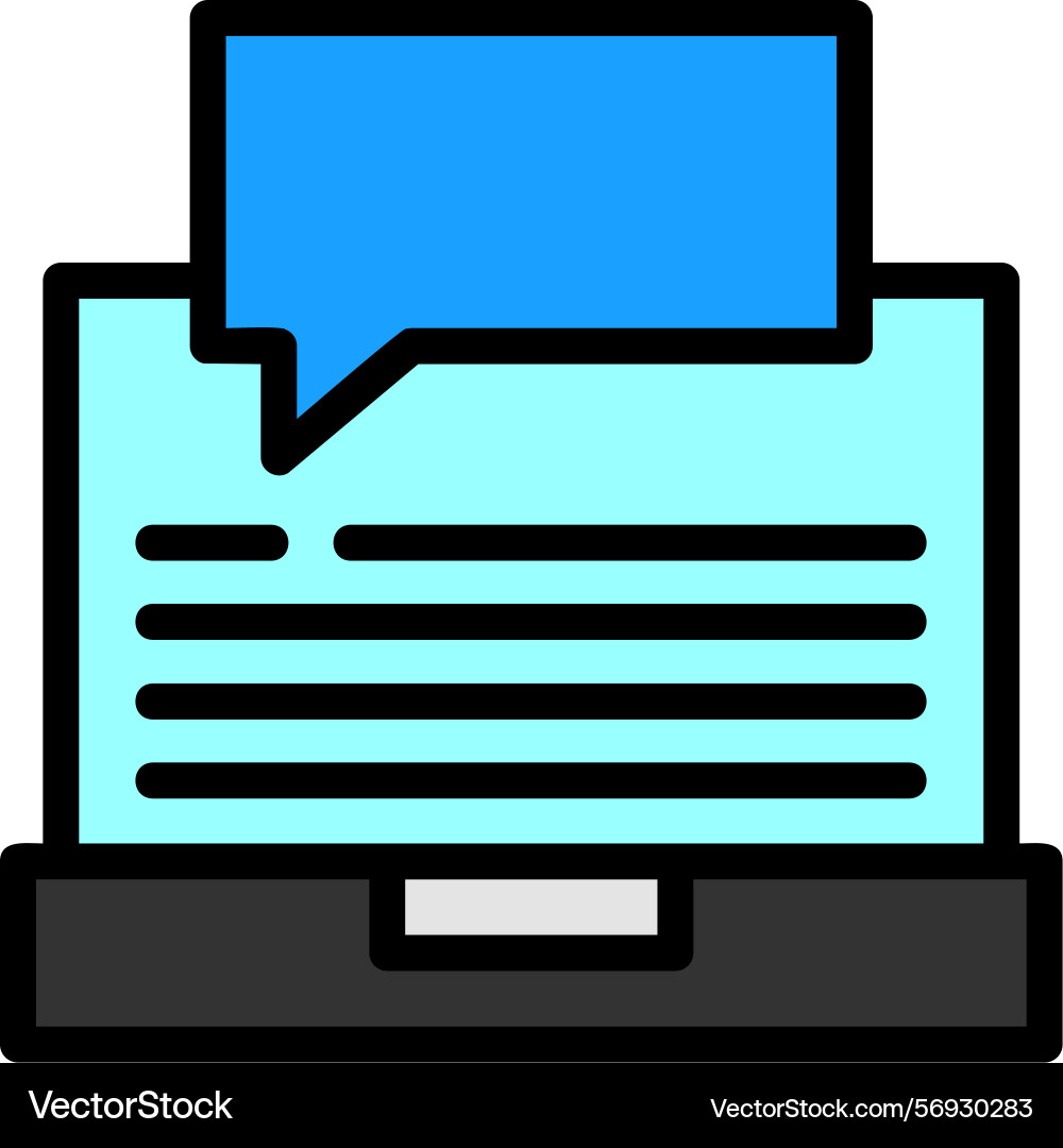 Swift learn line filled style icon design Vector Image