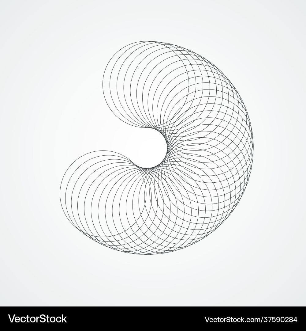 Design template with circle connect abstract Design template with circle connect abstract vector image