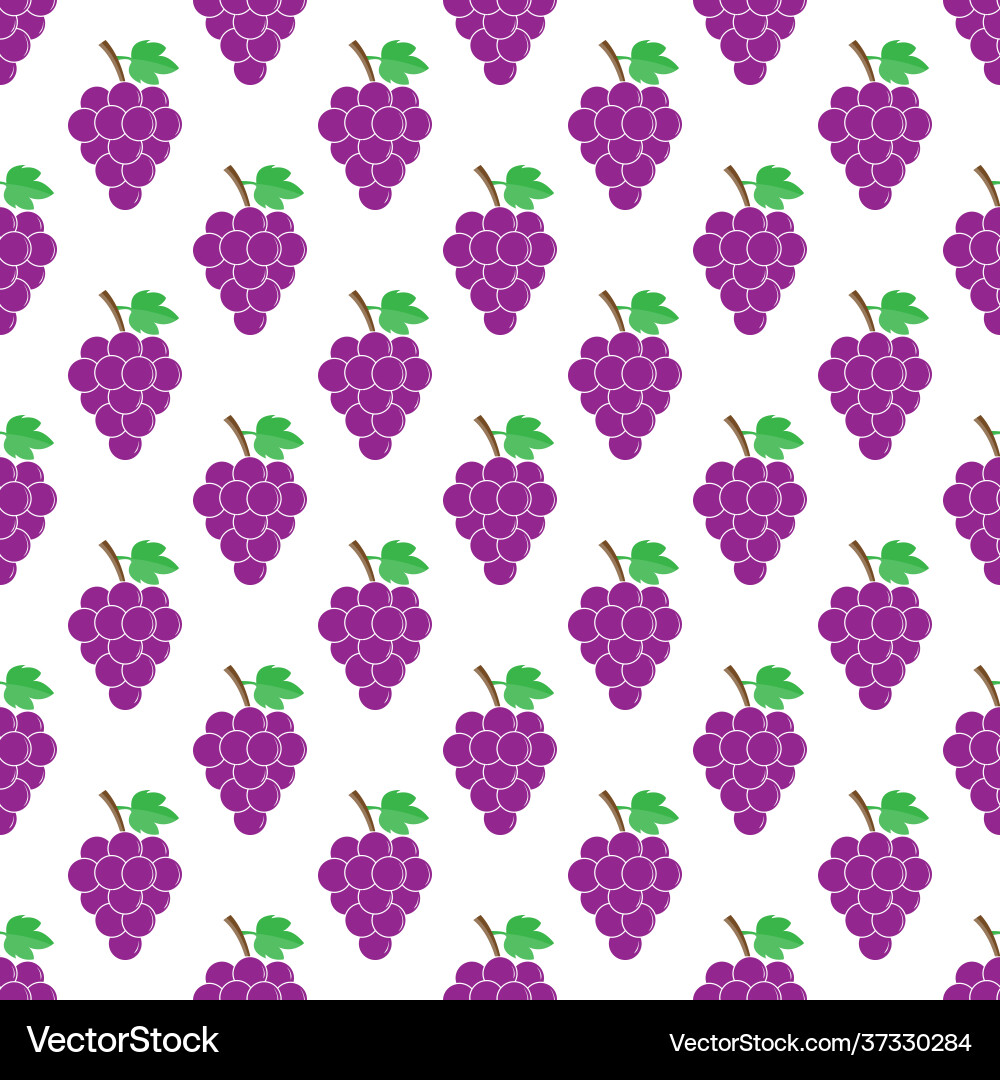 Grape seamless pattern for texture textiles Grape seamless pattern for texture textiles vector image
