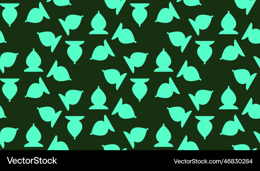 Seamless pattern with chess bishop endless Seamless pattern with chess bishop endless Vector Image