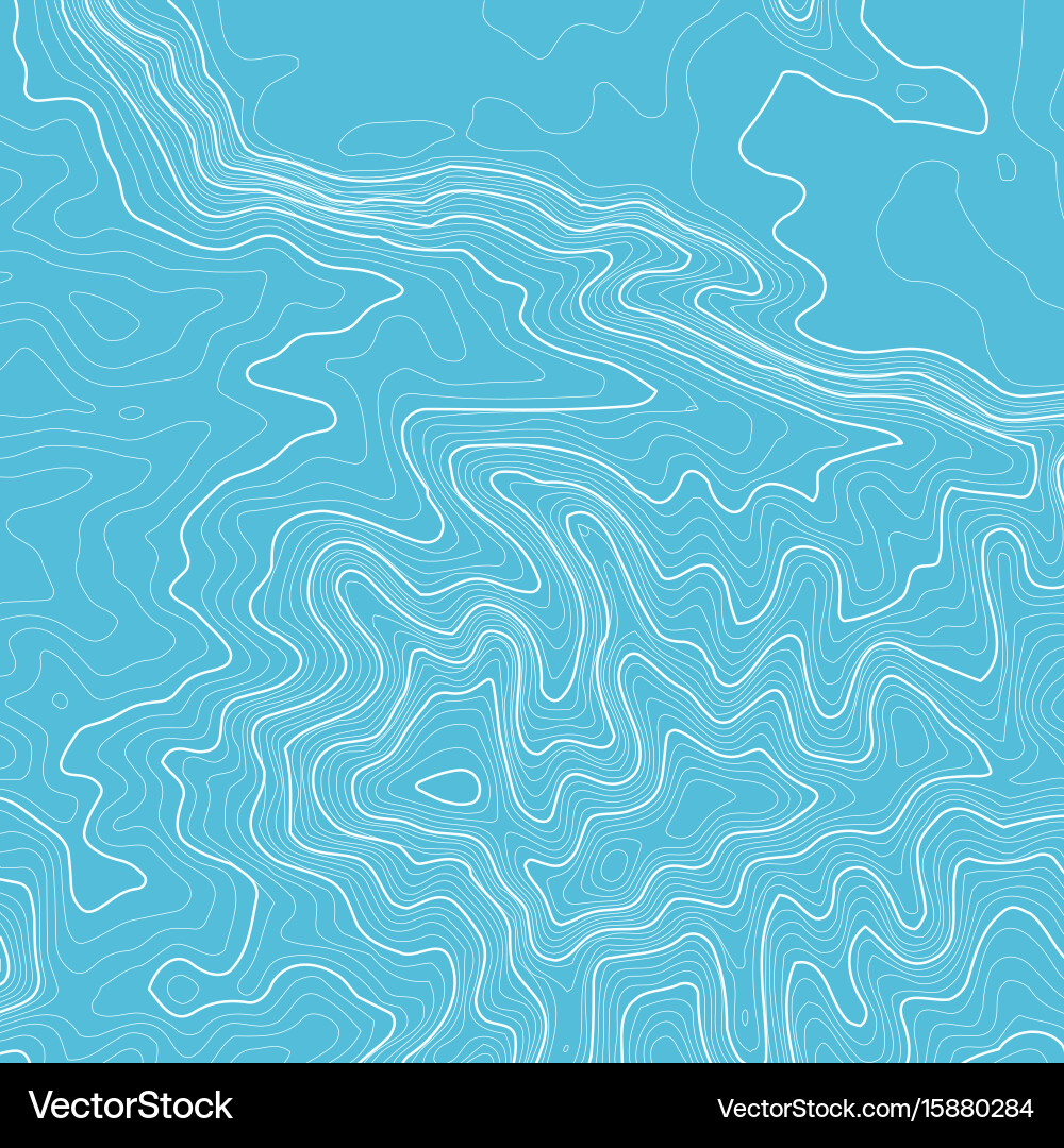 Topographic map background with space for copy vector image