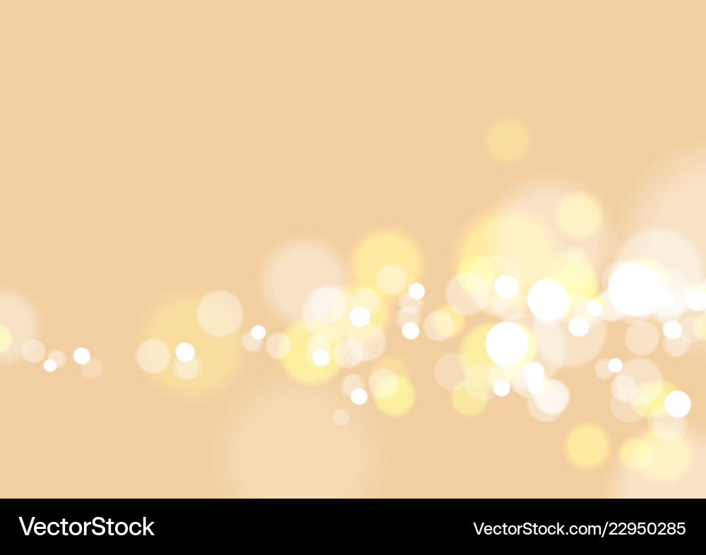 Abstract bokeh light background vector image