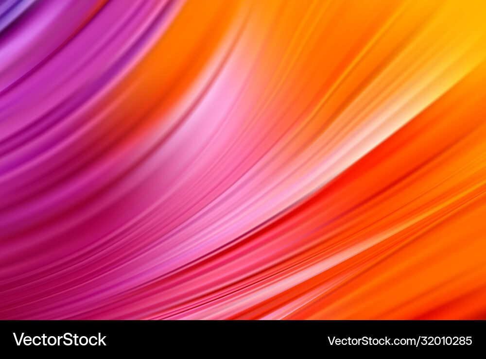 Abstract Color Flow Background vector image