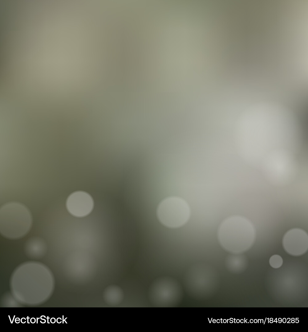 Blurred background with bokeh Vector Image