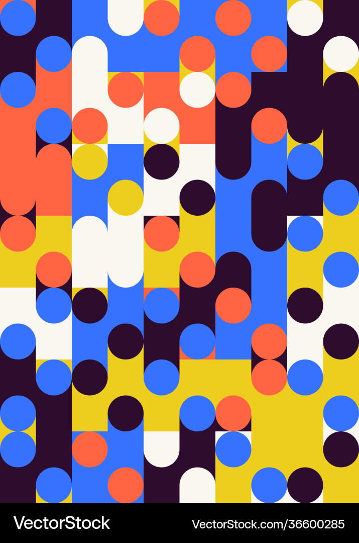Mosaic abstract pattern design Mosaic abstract pattern design vector image