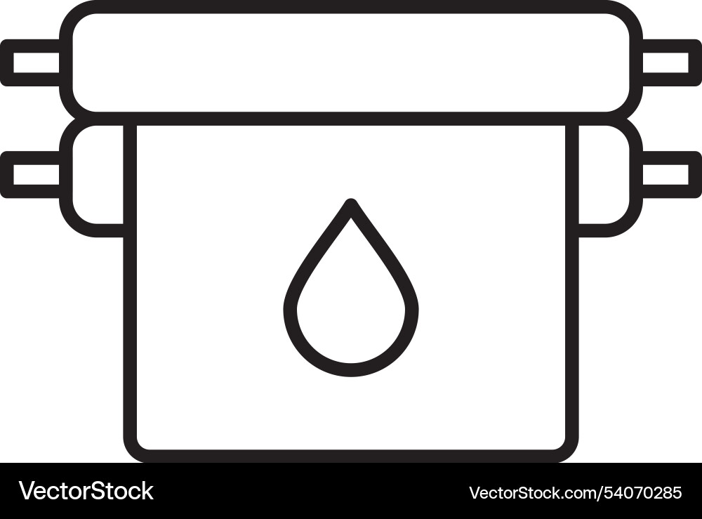 Offset line icon design Vector Image