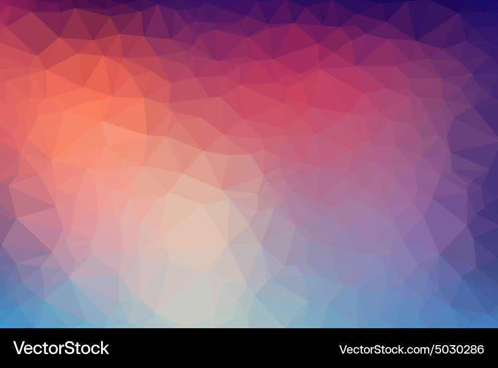 Gradient Polygon Background vector image
