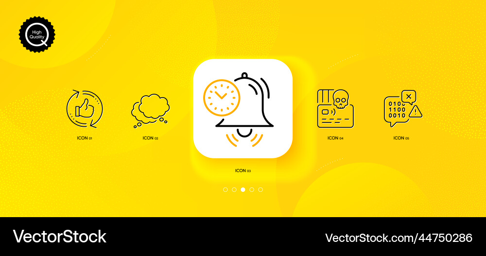 Time management binary code and speech bubble Time management binary code and speech bubble vector image