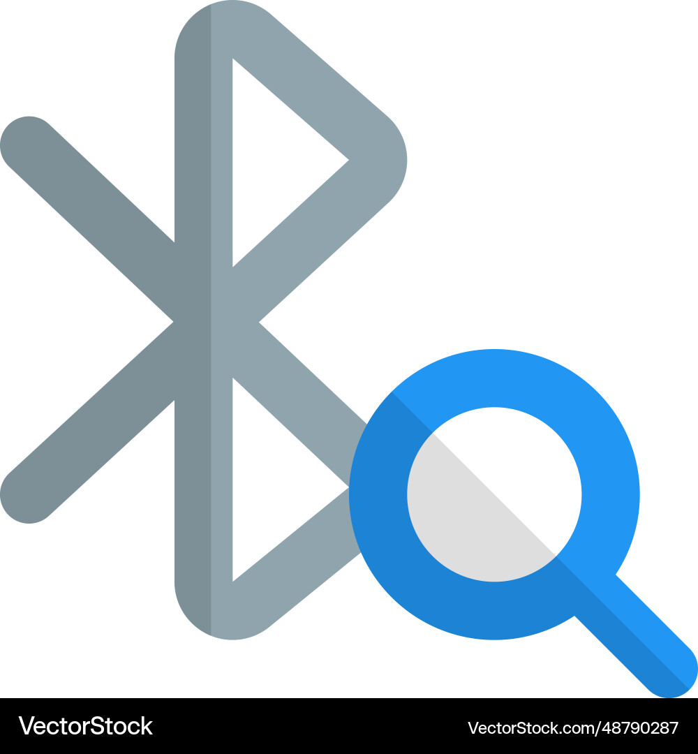 Searching a device by name for pairing vector image