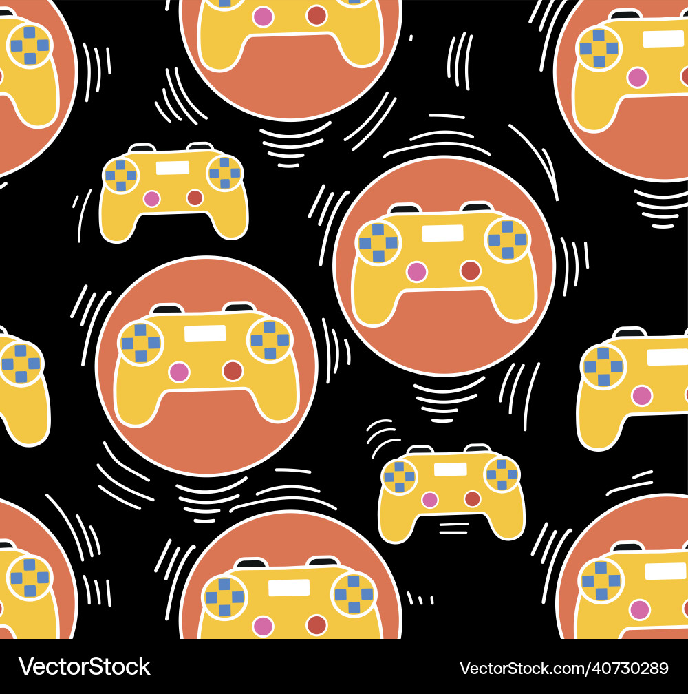 Seamless bright pattern Seamless bright pattern vector image