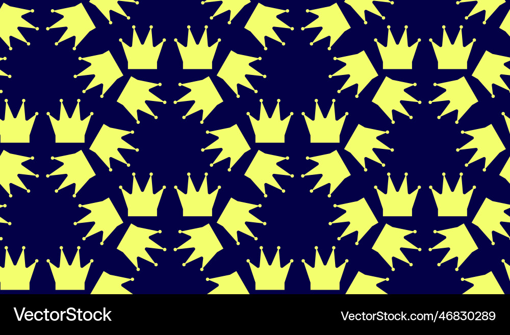 Seamless pattern with chess queen endless Seamless pattern with chess queen endless vector image