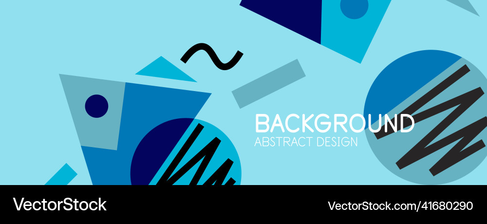 Abstract background with blocks lines geometric Abstract background with blocks lines geometric vector image
