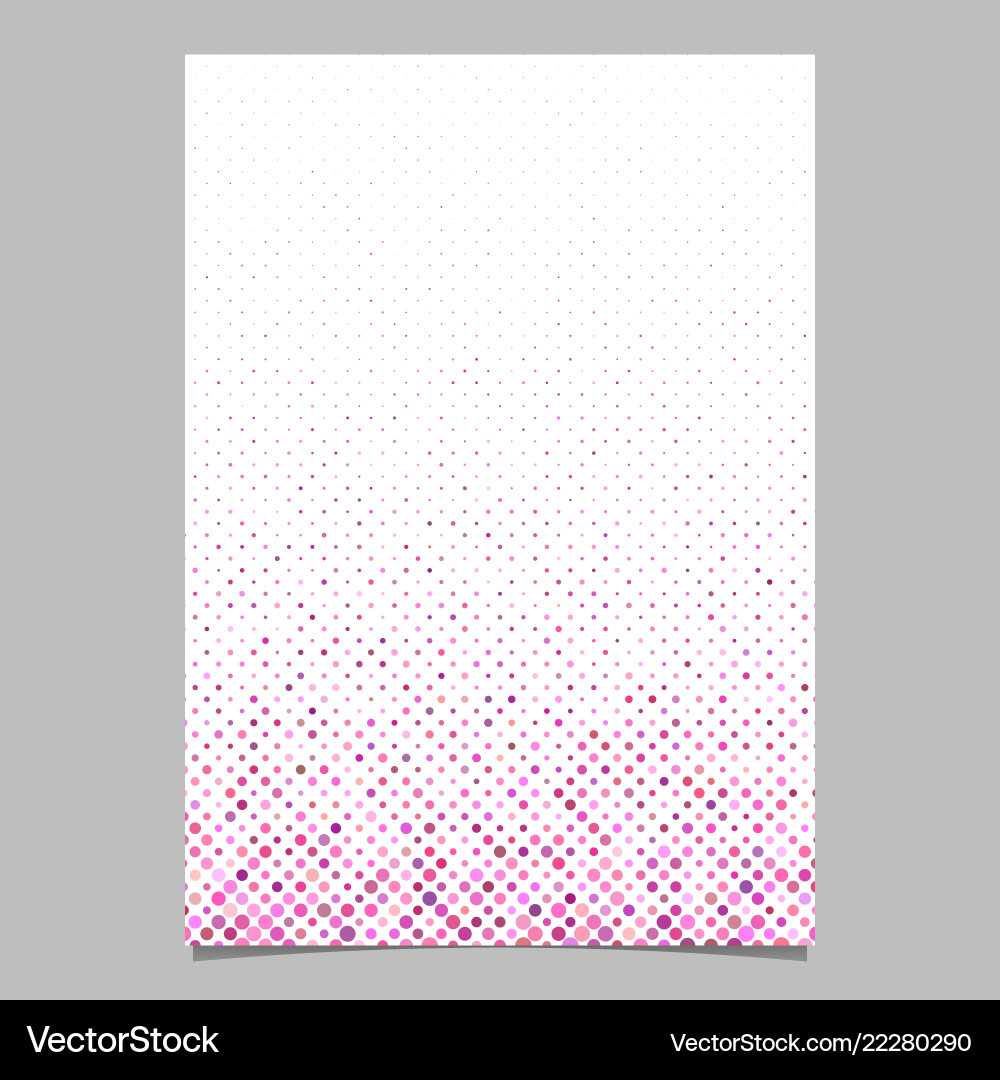 Abstract circle pattern background poster template vector image