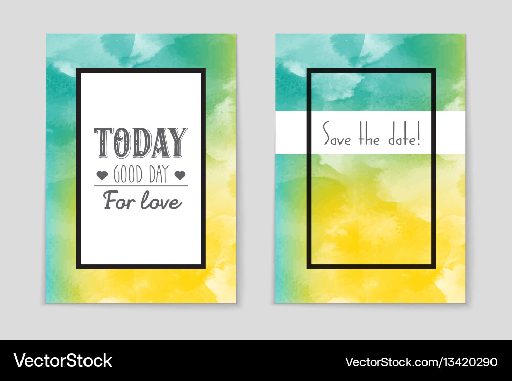 Abstract layout background set for art Vector Image