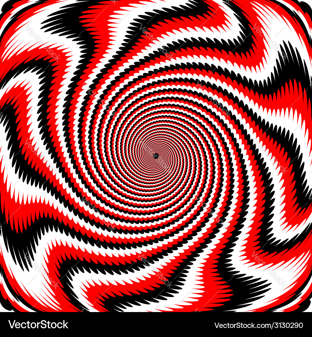 Design colorful swirl rotation background vector image